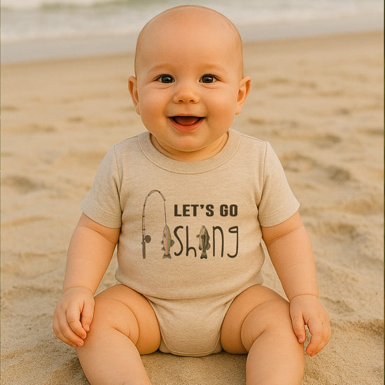 Let's Go Fishing Onesie