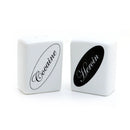 Cocaine and Heroin Salt and Pepper Shaker Set