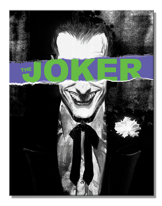 Joker Sliced Tin Sign