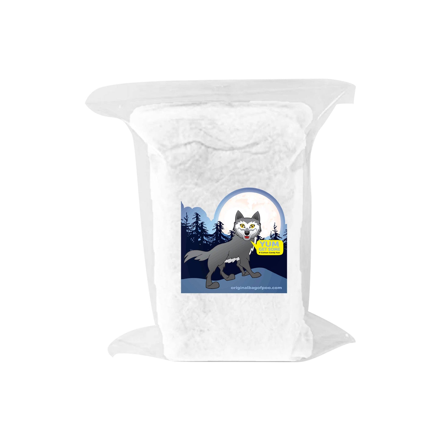 The Original Bag of Poo® (Wolf Cotton Candy Poo)