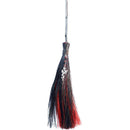 Dragon w/ Garnet Red/ Black Wicca Besom