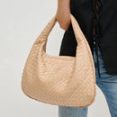Woven Hobo Weekend Tote