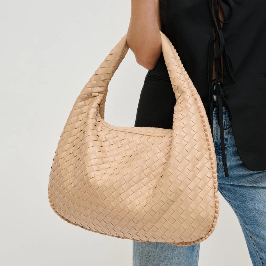 Woven Hobo Weekend Tote
