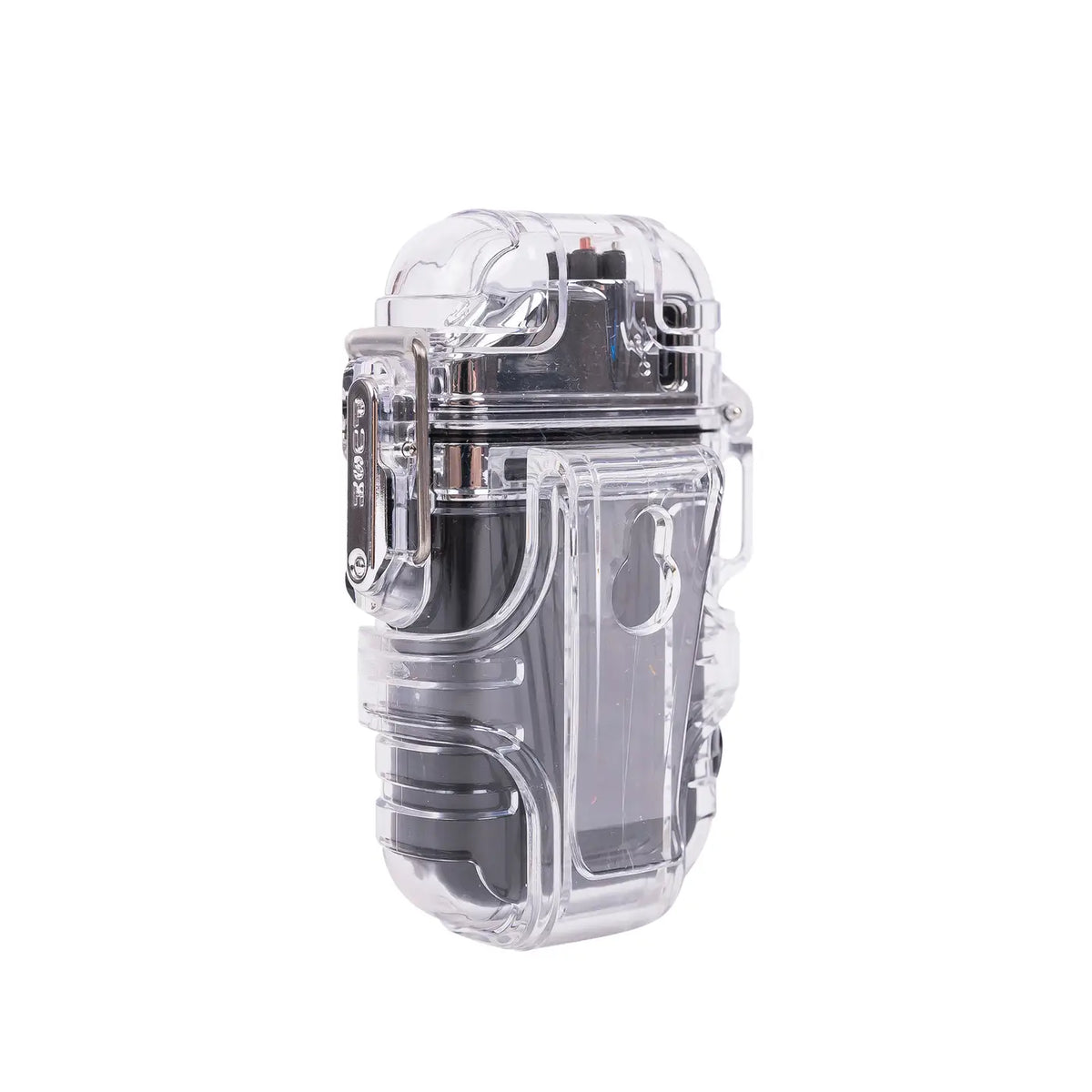 Dual Plasma Arc Lighter with LED Flashlight