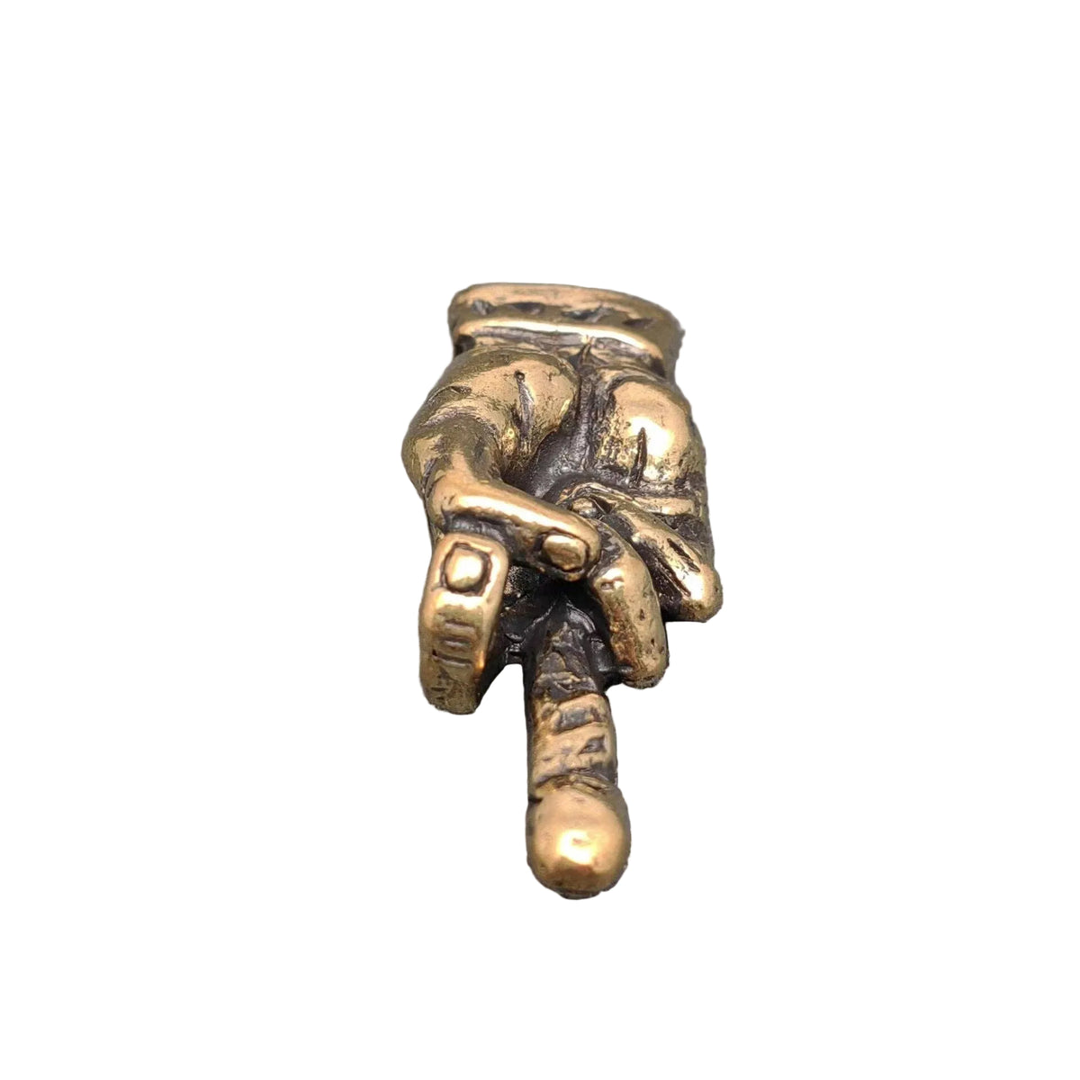 Brass Middle Finger Desktop Ornaments Decoration