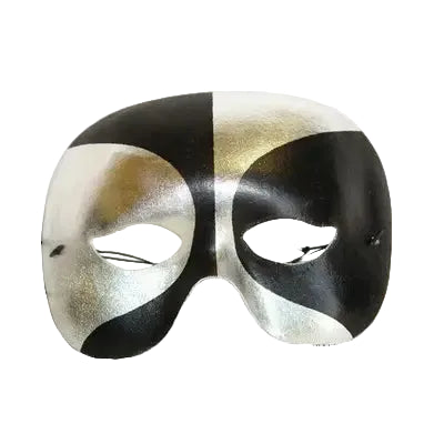 Black & Silver Mask