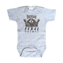 "Feral Animal" Woodland Raccoon  Onesie