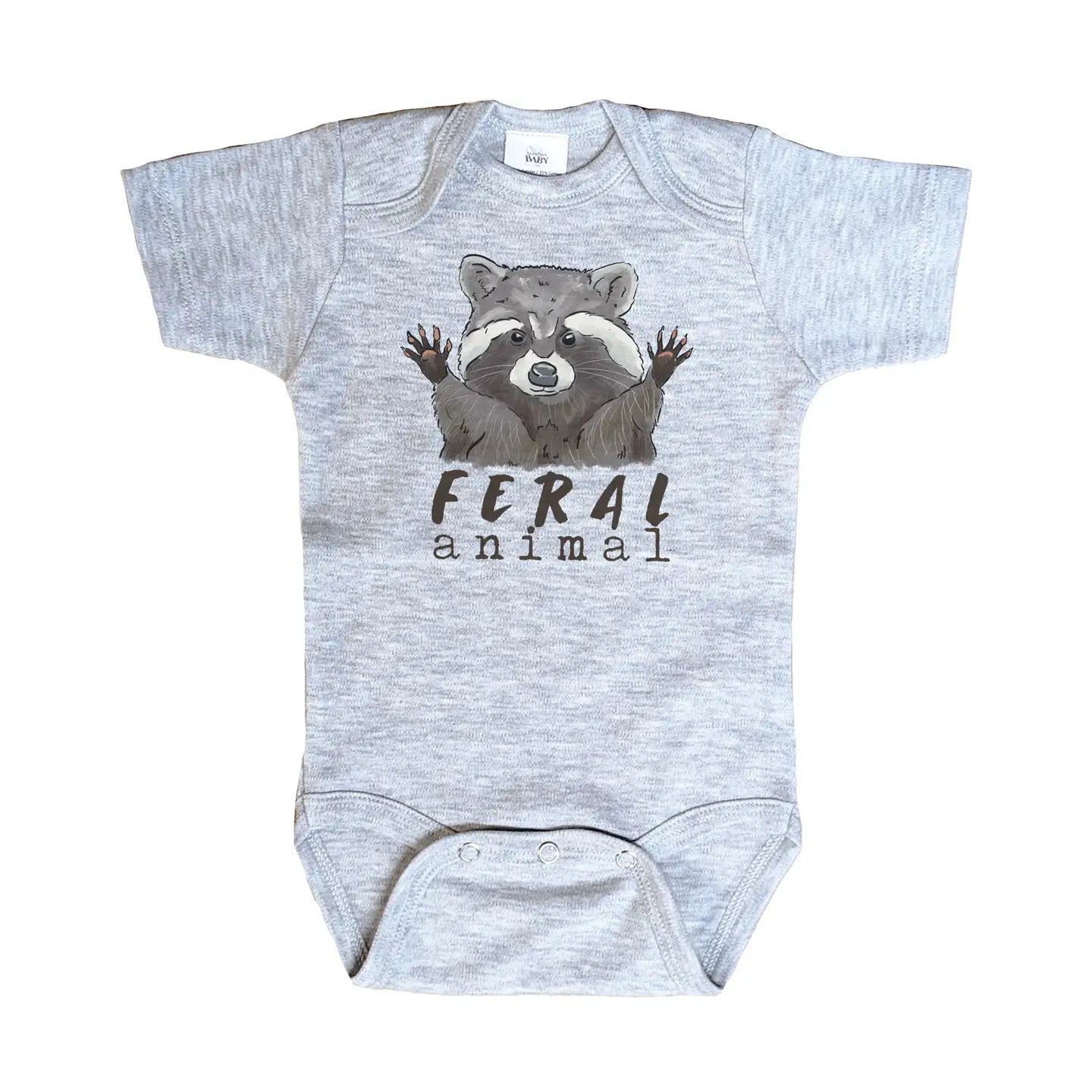 "Feral Animal" Woodland Raccoon  Onesie