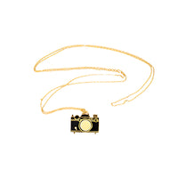 Camera Pendant Necklace