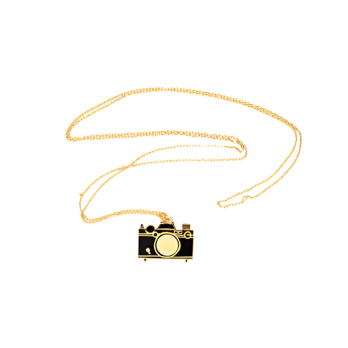 Camera Pendant Necklace