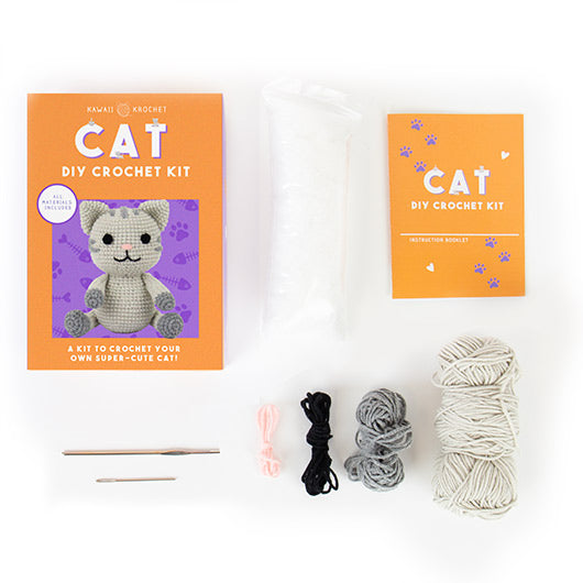 DIY Crochet Cat Kit