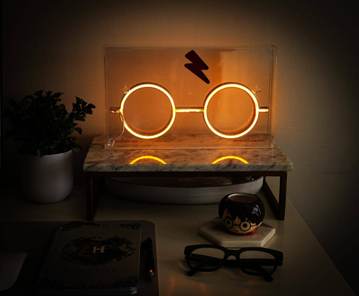 Harry Potter Scar and Glasses Neon Light Box
