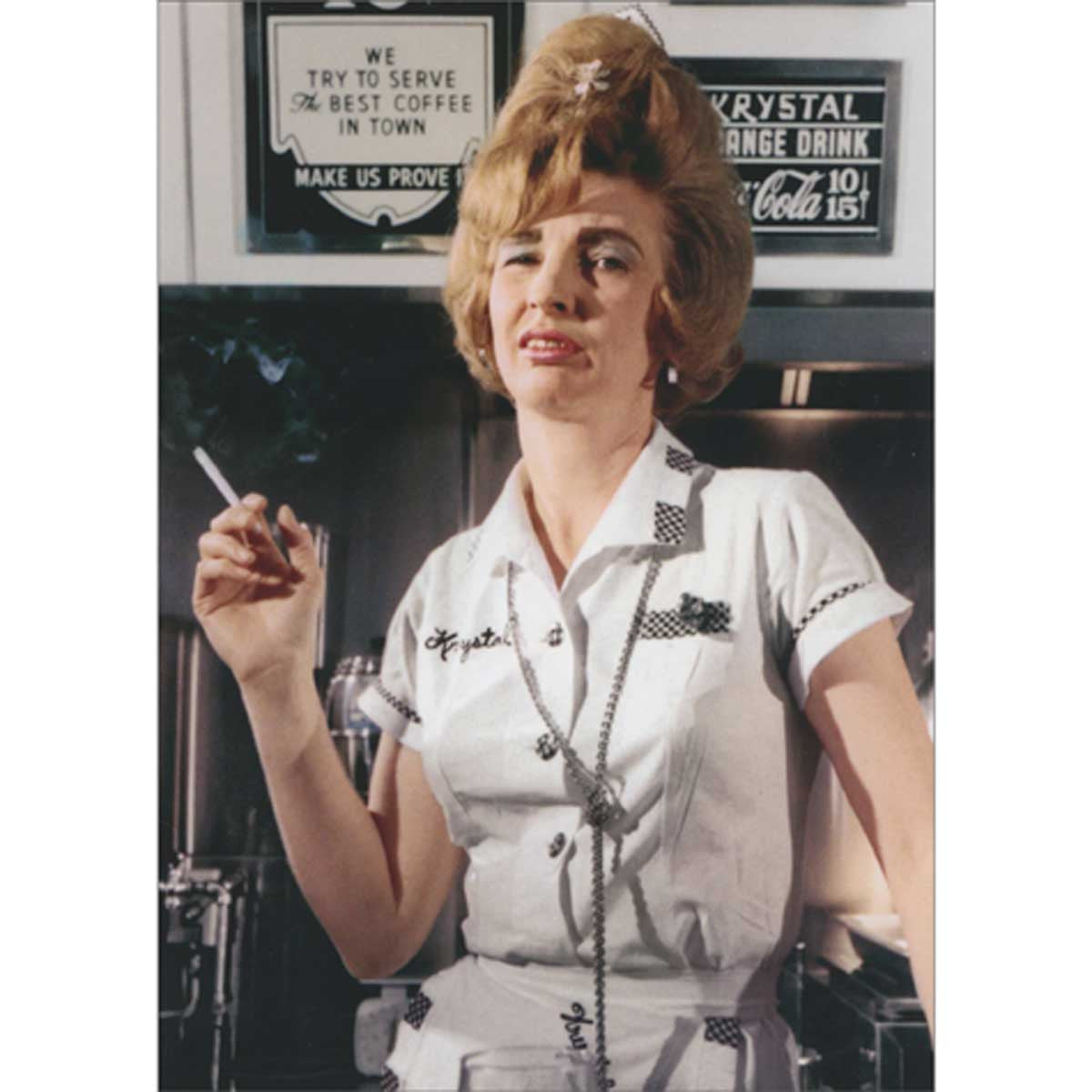 Waitress With Cigarette - America Collection