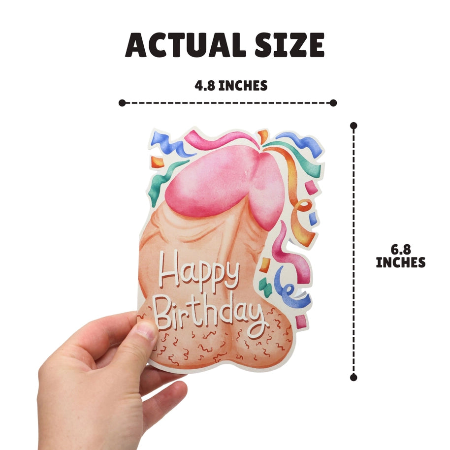 Happy Birthday Penis Card