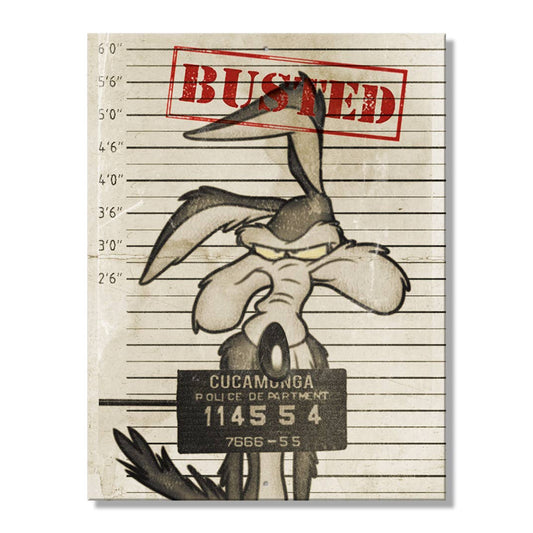Looney Tunes Busted Tin Sign