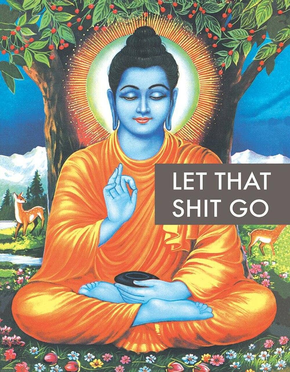 Let Go Tin Sign