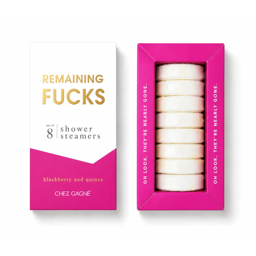 Remaining Fucks - Shower Steamers - Blackberry and Quince