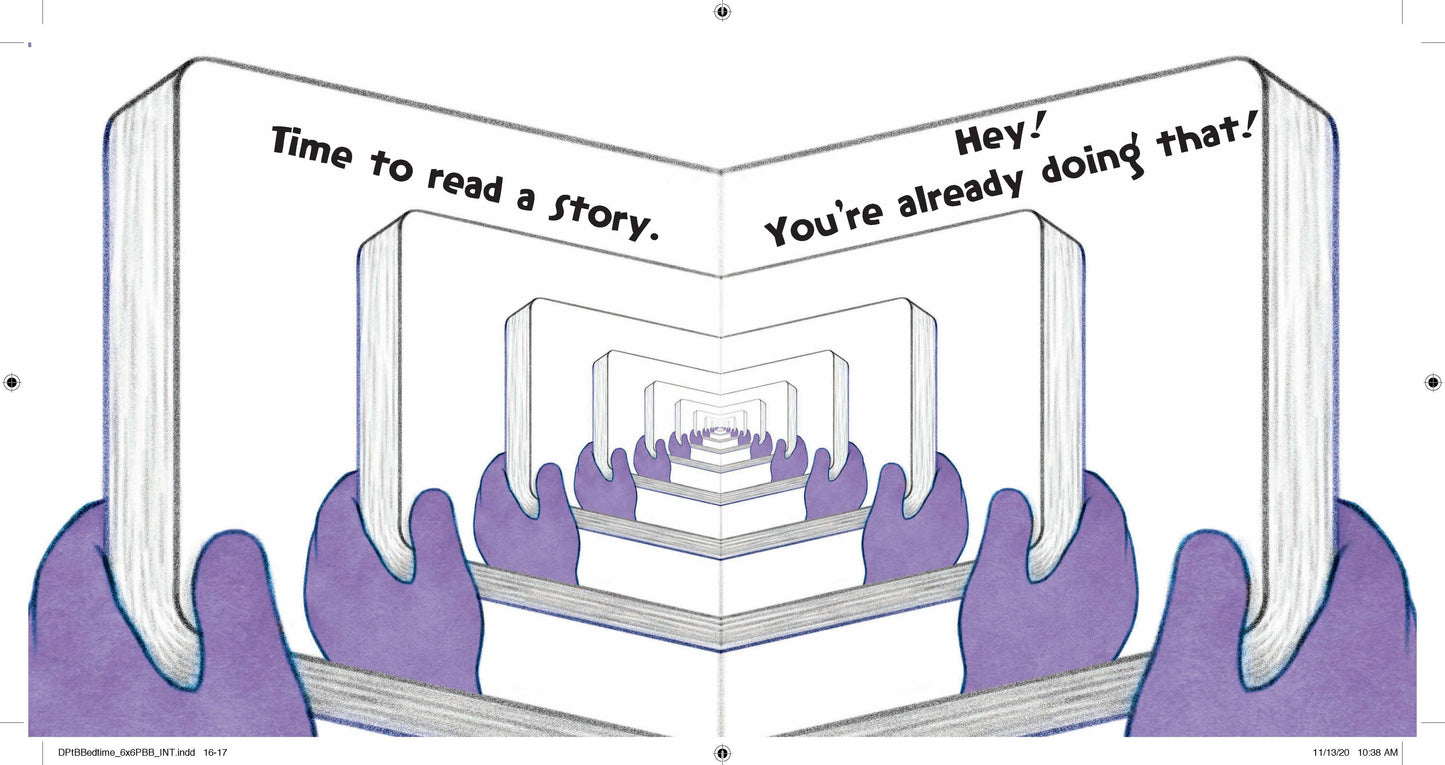 Don't Push The Button! Let's Say Good Night Board Book