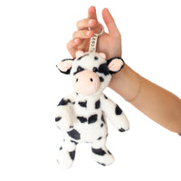 Mooey Cow Plushie Keychain