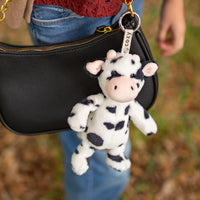 Mooey Cow Plushie Keychain