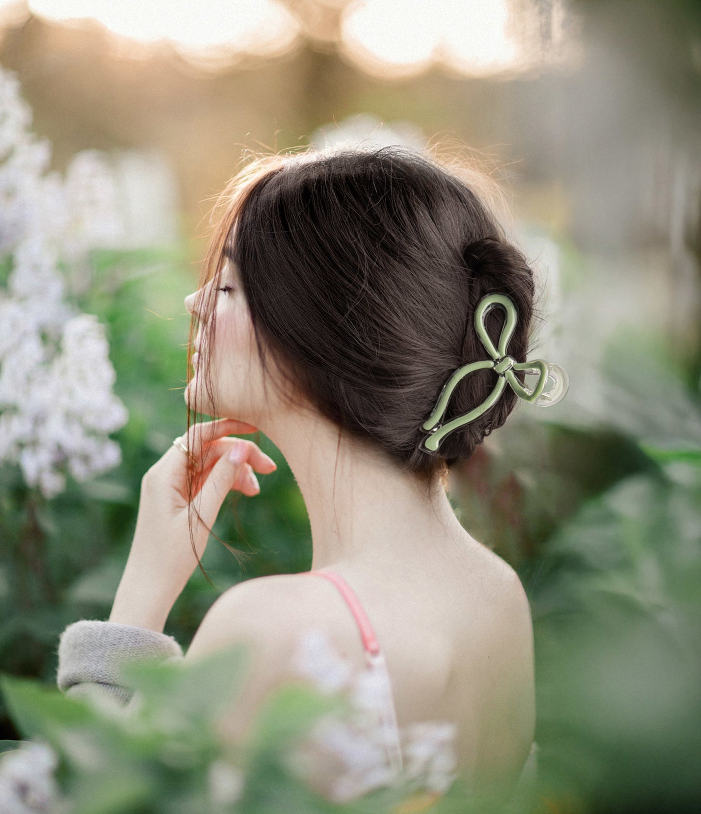 Very Demure Bow Hair Clip