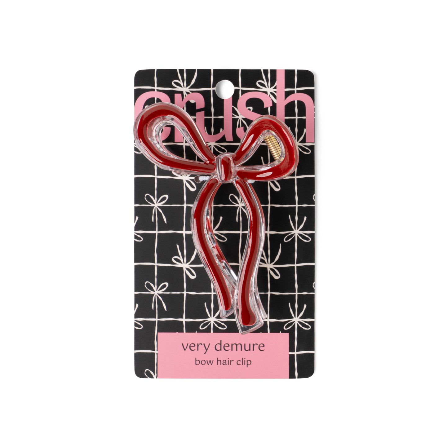 Very Demure Bow Hair Clip