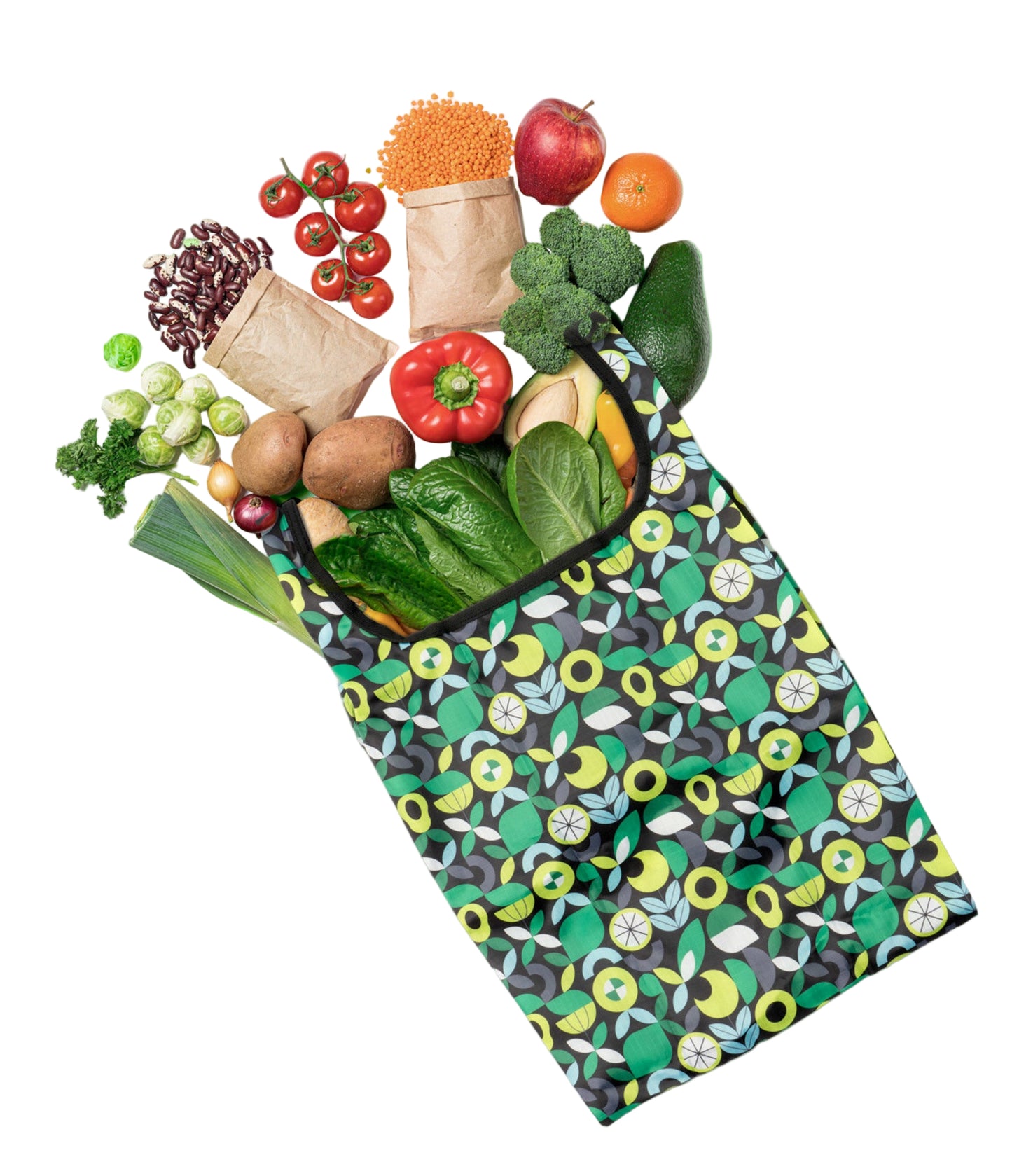 Crush Off The Market Expandable Shopping Crossbody