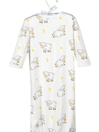 Lovie the Lamb Bamboo Sack Gown