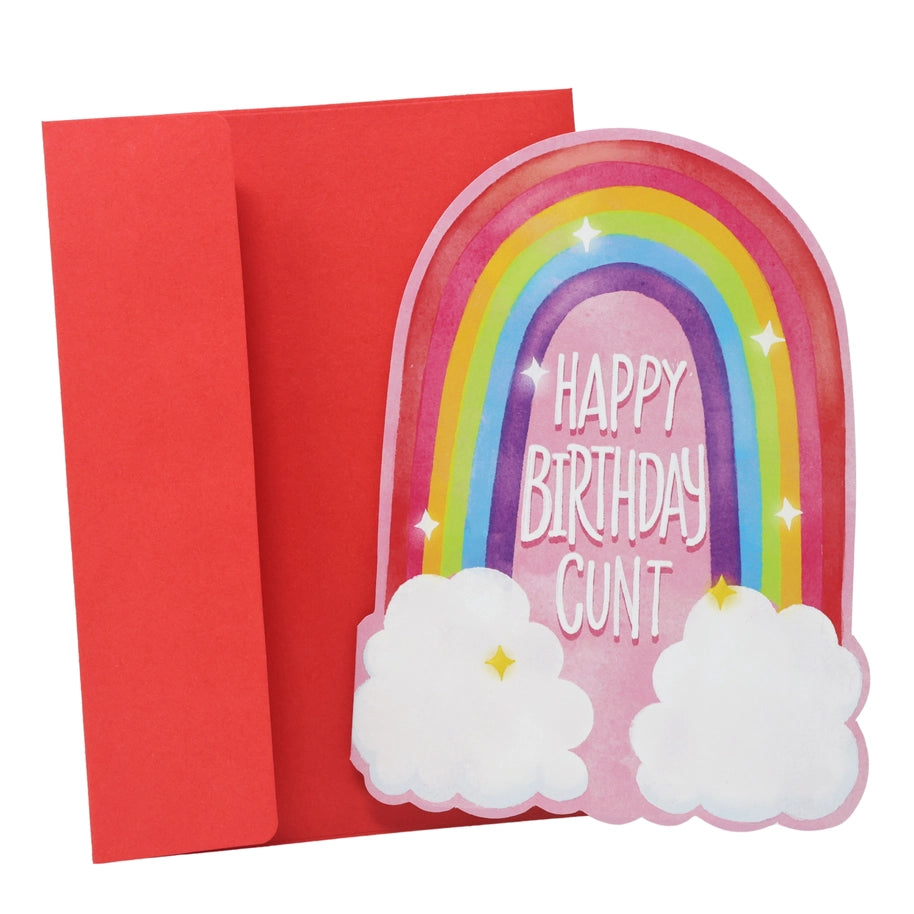 Happy Birthday Cunt Card