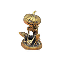 Brass Pumpkin Ghost Crafts Desktop Ornaments