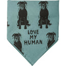 Boxer/Love My Human Large Pet Bandana