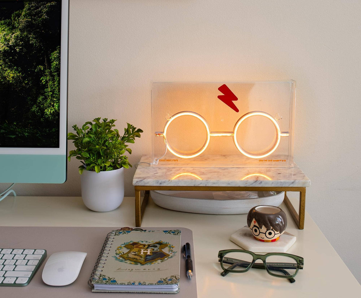 Harry Potter Scar and Glasses Neon Light Box