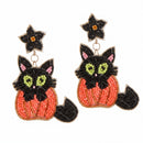 Witchy Seed Bead Earrings