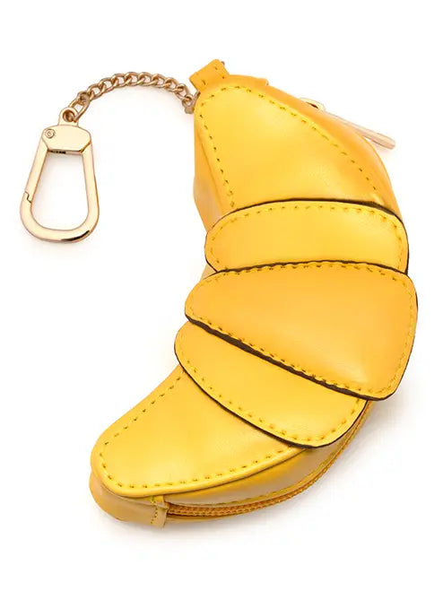 Croissant Pastry 2-in-1 Bag Charm & Reusable Shopper Bag