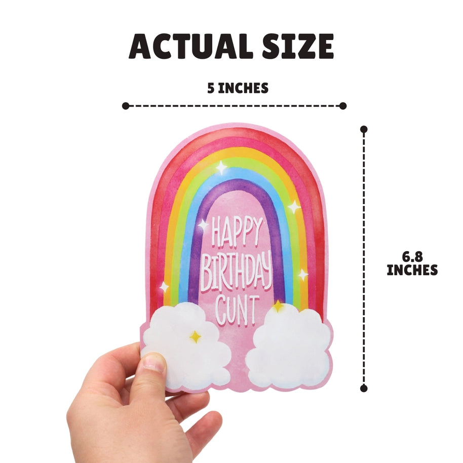 Happy Birthday Cunt Card