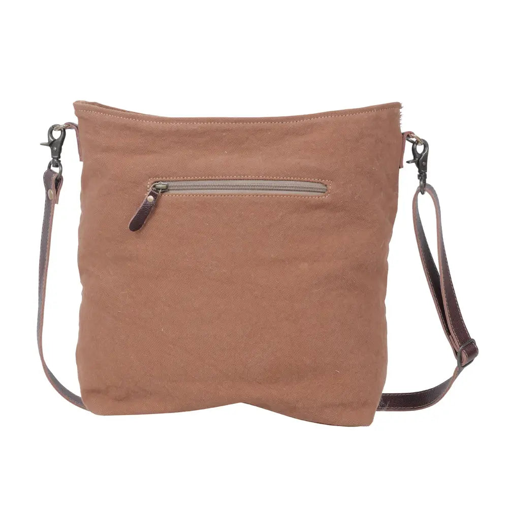 Peridot Canvas & Hairon Bag