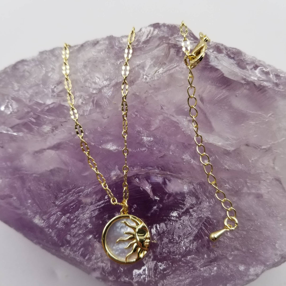 Sun And Moon Best Friends Necklace