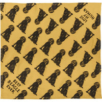 Beagle/Love My Human Large Pet Bandana