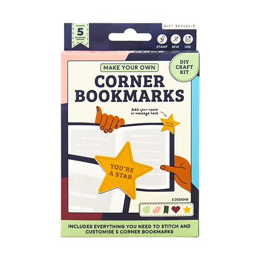 Corner Bookmarks Personalization Kit