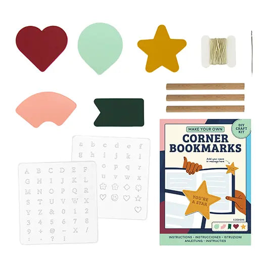 Corner Bookmarks Personalization Kit