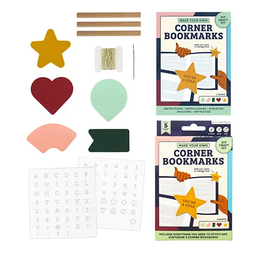 Corner Bookmarks Personalization Kit