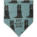 Husky/Love My Human Pet Bandana - L