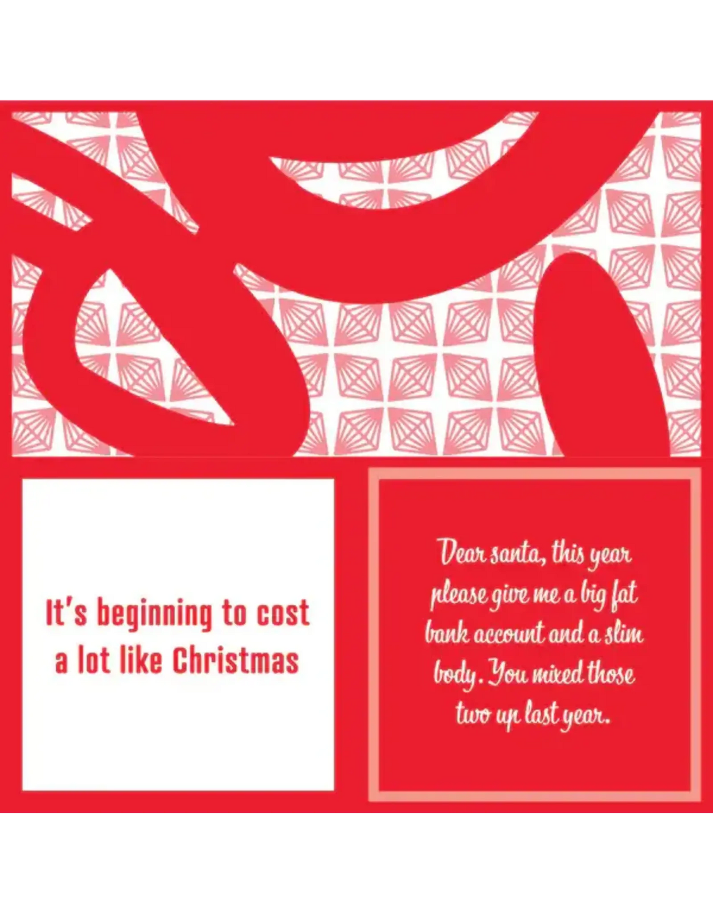 Big Fat Bank Christmas Napkin