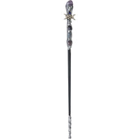Magick Wand - Silver Triple Moon w/ Amethyst (Each)