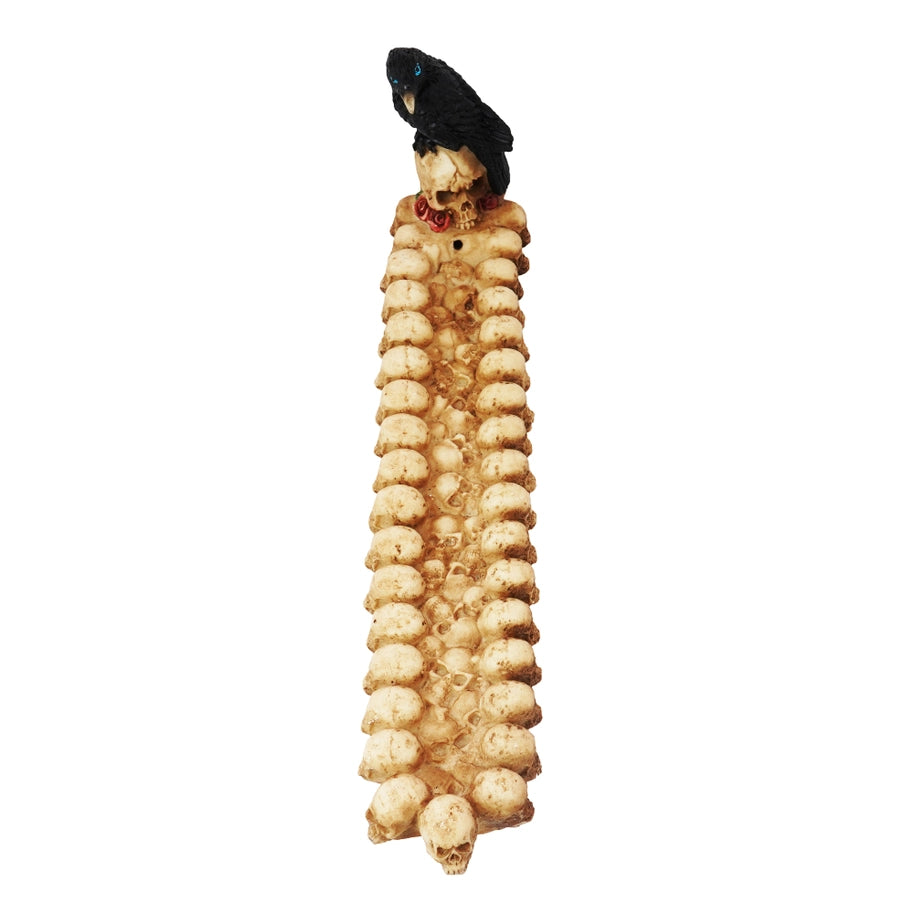 Skull & Raven Incense Burner