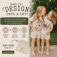 Oatmeal Shorts Casual Play Add-on Lounge Set