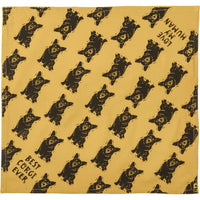 Corgi/Love My Human Small Pet Bandana