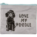 Love My Poodle Zipper Wallet