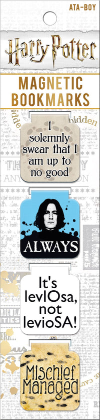 Harry Potter Magnetic Bookmark Set Of 4