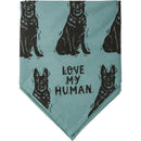 Shepherd/Love My Human Large Pet Bandana